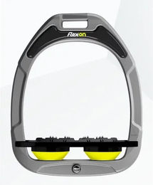 Flex-on Ultra Grip Platte aus Aluminium und Green Composite in Schwarz/Gelb – Bild 1 von 1