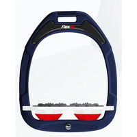 Produktbild von Flex-on Ultra Grip Platten-Steigbügel Green Composite in Marine Weiß Rot