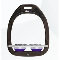 Produktbild von Flex-on Ultra Grip Plattensteigbügel aus Green Composite in Braun Grau Violett