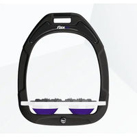 Produktbild von Flex-On Ultra Grip Sattelplatten Green Composite Schwarz Weiß Violett