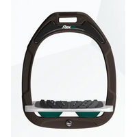 Produktbild von Flex-On Ultra Grip Schräge Steigbügel aus Composite in Braun Grau Grün