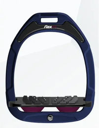 Flex-on Ultra Grip Schrägsteigbügel aus Green Composite in Marine/Schwarz/Pflaume – Bild 1 von 1