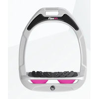 Produktbild von Flex-On Ultra Grip Schrägsteigbügel aus Green Composite in Weiß Grau Rosa