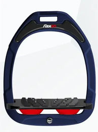 Flex-on Ultra Grip Schrägsteigbügel Green Composite in Marine Schwarz Rot – Bild 1 von 1