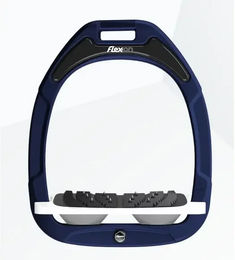 Flex-on Ultra Grip Schrägsteigbügel Green Composite in Marine Weiß Grau – Bild 1 von 1