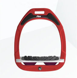 Flex-on Ultra Grip Schrägsteigbügel Green Composite in Rot Grau Pflaume – Bild 1 von 1