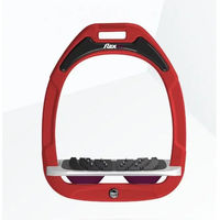 Produktbild von Flex-on Ultra Grip Schrägsteigbügel Green Composite in Rot Grau Pflaume