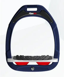 Flex-on Ultra Grip Schrägsteigbügel Green Composite Marine Grau Rot – Bild 1 von 1