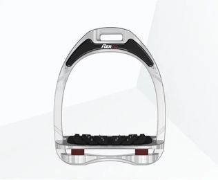Flex-On Ultra Grip Steigbügel Aluminium Bordeaux – Bild 1 von 1