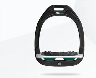 Flex-On Ultra Grip Steigbügel aus Composite in Grün/Grau/Grün – Bild 1 von 1