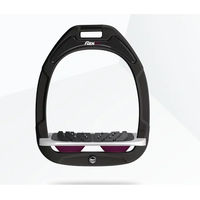 Produktbild von Flex-On Ultra Grip Steigbügel aus Composite in Grün/Grau/Pflaume