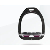 Produktbild von Flex-On Ultra Grip Steigbügel aus Composite in Grün/Grau/Pflaume