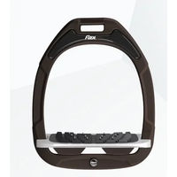Produktbild von Flex-On Ultra Grip Steigbügel aus Green Composite in Braun/Grau/Braun