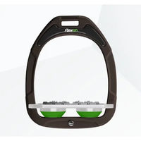 Produktbild von Flex-On Ultra Grip Steigbügel aus Green Composite in Braun Grau Grün