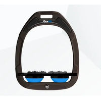 Produktbild von Flex-On Ultra Grip Steigbügel aus Green Composite in Braun/Schwarz/Blau