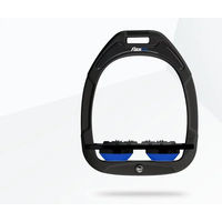 Produktbild von Flex-On Ultra Grip Steigbügel aus Green Composite in Grün/Schwarz/Blau