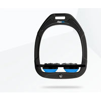 Produktbild von Flex-On Ultra Grip Steigbügel aus Green Composite in Grün/Schwarz/Blau