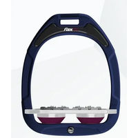 Produktbild von Flex-On Ultra Grip Steigbügel aus Green Composite in Marine Grau Pflaume