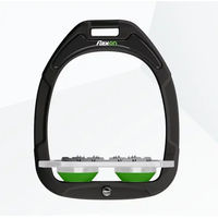 Produktbild von Flex-On Ultra Grip Steigbügel aus Green Composite in Schwarz Grau Grün