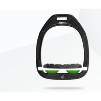 Produktbild von Flex-On Ultra Grip Steigbügel Composite Grün/Weiß/Grün