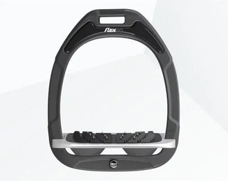 Flex-On Ultra Grip Steigbügel Green Composite Anthrazit Grau – Bild 1 von 1