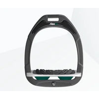 Produktbild von Flex-On Ultra Grip Steigbügel Green Composite Anthrazit Grau Grün