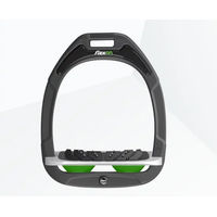 Produktbild von Flex-On Ultra Grip Steigbügel Green Composite Anthrazit Grau Grün