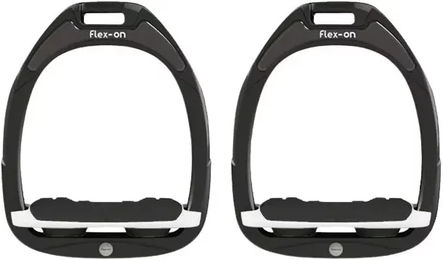 Flex-On Ultra Grip Steigbügel Green Composite Anthrazit Weiß Schwarz – Bild 1 von 1