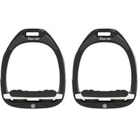 Produktbild von Flex-On Ultra Grip Steigbügel Green Composite Anthrazit Weiß Schwarz