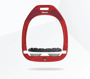 Flex-On Ultra Grip Steigbügel Green Composite Bordeaux Grau – Bild 1 von 1