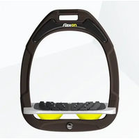 Produktbild von Flex-On Ultra Grip Steigbügel Green Composite braun grau gelb