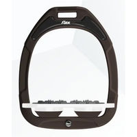 Produktbild von Flex-On Ultra Grip Steigbügel Green Composite Braun Weiß
