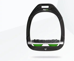 Flex-On Ultra Grip Steigbügel Green Composite grün/grau – Bild 1 von 1