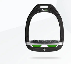 Flex-On Ultra Grip Steigbügel Green Composite grün/grau – Bild 1 von 1