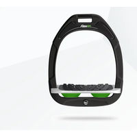 Produktbild von Flex-On Ultra Grip Steigbügel Green Composite grün/grau