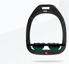 Flex-On Ultra Grip Steigbügel Green Composite Grün/Schwarz/Grün – Bild 1 von 1
