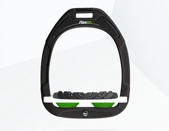 Flex-On Ultra Grip Steigbügel Green Composite grün/weiß/grün – Bild 1 von 1