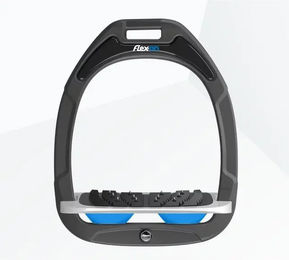 Flex-On Ultra Grip Steigbügel Green Composite in Anthrazit Grau Blau – Bild 1 von 1