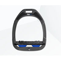 Produktbild von Flex-On Ultra Grip Steigbügel Green Composite in Anthrazit Schwarz Blau