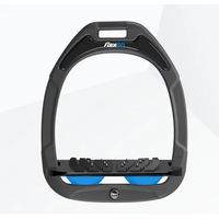 Produktbild von Flex-On Ultra Grip Steigbügel Green Composite in Anthrazit Schwarz Blau