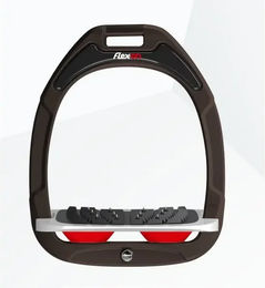 Flex-On Ultra Grip Steigbügel Green Composite in Braun Grau Rot – Bild 1 von 1