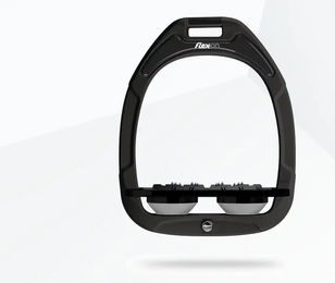Flex-On Ultra Grip Steigbügel Green Composite in Grün Schwarz Grau – Bild 1 von 1