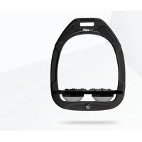 Produktbild von Flex-On Ultra Grip Steigbügel Green Composite in Grün Schwarz Grau