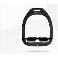 Produktbild von Flex-On Ultra Grip Steigbügel Green Composite in Grün Schwarz Grau