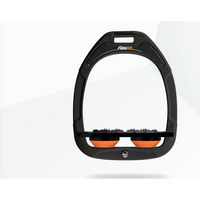 Produktbild von Flex-On Ultra Grip Steigbügel Green Composite in Grün/Schwarz/Orange
