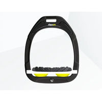 Produktbild von Flex-On Ultra Grip Steigbügel Green Composite in Grün Weiß Gelb