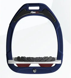 Flex-On Ultra Grip Steigbügel Green Composite in Marine Grau Bordeaux – Bild 1 von 1