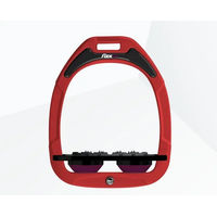 Produktbild von Flex-On Ultra Grip Steigbügel Green Composite in Rot Schwarz Prune