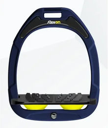 Flex-on Ultra Grip Steigbügel Green Composite Marine Schwarz Gelb – Bild 1 von 1