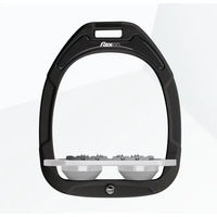 Produktbild von Flex-on Ultra Grip Steigbügel Green Composite Schwarz Grau